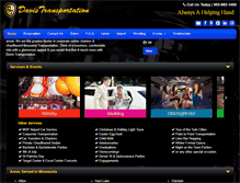 Tablet Screenshot of limominneapolis.com